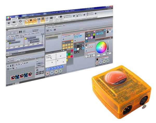 sunlite 2 logiciel lumière dmx power sound