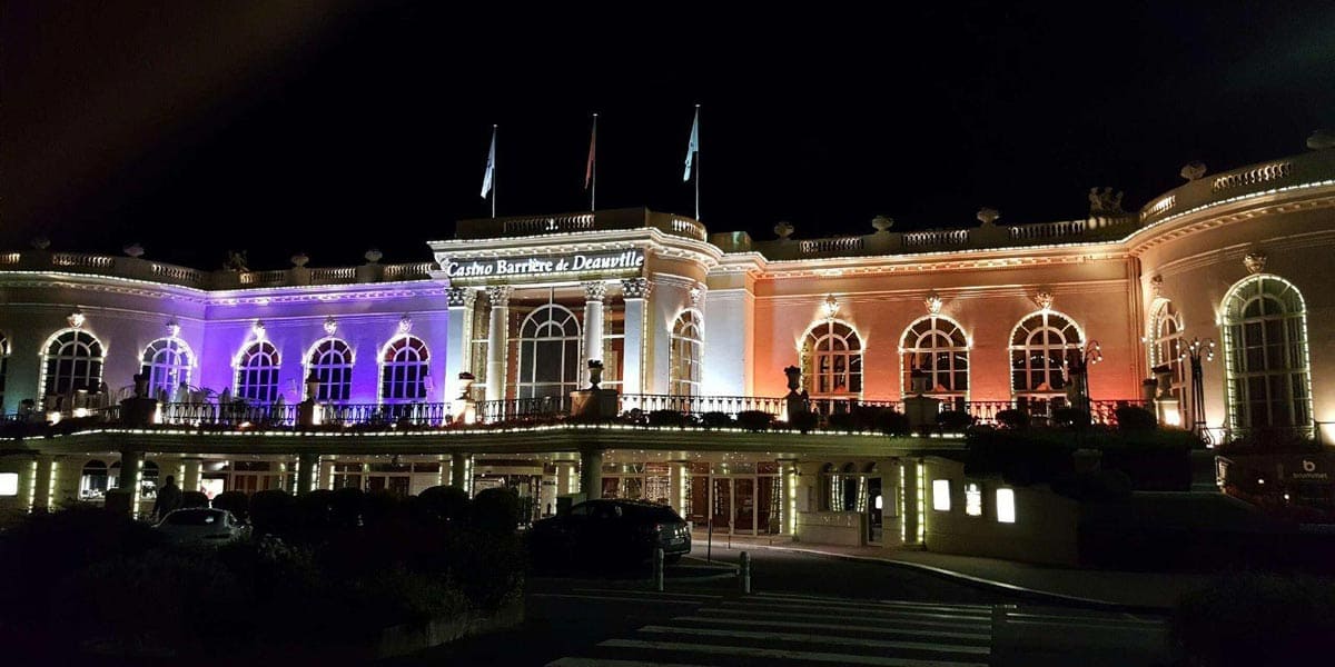 Mise en lumière Façade Casino de Deauville